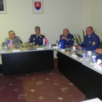 Návšteva Veliaceho poddôstojníka Národnej Gardy štátu Indiana na Slovensku