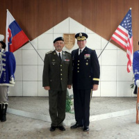 Náčelník GŠ Maxim privítal v Bratislave nového veliteľa Národnej Gardy Indiany