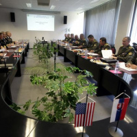 Náčelník GŠ Maxim privítal v Bratislave nového veliteľa Národnej Gardy Indiany