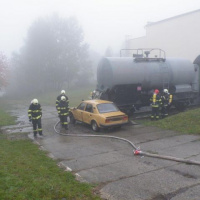 Súčinnostný výcvik vojenských hasičských jednotiek