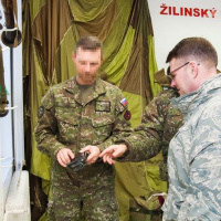 07 Žilinský 5. pluk navštívil šéf amerických špeciálov dislokovaných v Európe