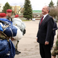 07 Prezident Andrej Kiska: “5. pluk špeciálneho určenia je pýchou našich ozbrojených síl“