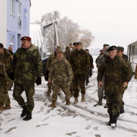 Návšteva Vojenského diplomatické zboru