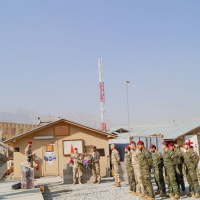 03 Príslušníci špeciálnych síl si v Afganistane pripomenuli pamiatku zosnulých kolegov 