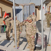 08 Príslušníci špeciálnych síl si v Afganistane pripomenuli pamiatku zosnulých kolegov 