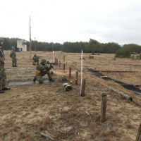 Vševojskový výcvik na pechotnej strelnici VVP Kuchyňa