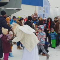 Mikuláš na základni v Kuchyni