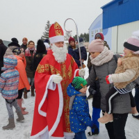 Mikuláš na základni v Kuchyni