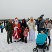 Mikuláš na základni v Kuchyni