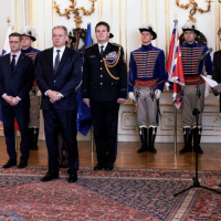 Novoročné prijatie príslušníkov ČS PSR