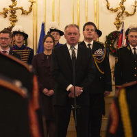 Novoročné prijatie príslušníkov ČS PSR