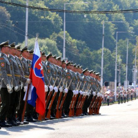 Vojenská prehliadka pri príležitosti 75. výročia SNP_Banská Bystrica