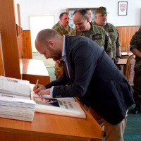 14 Trebišovskú 23-ku navštívil minister obrany