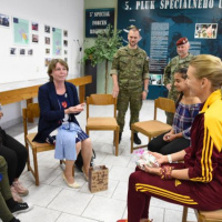 03 „Nasťa“ medzi špeciálmi. S deťmi.