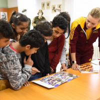 08 „Nasťa“ medzi špeciálmi. S deťmi.