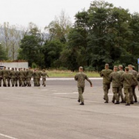 Slávnostná rozlúčka s veliacim poddôstojníkom dk Kuchyňa 