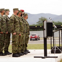 Slávnostná rozlúčka s veliacim poddôstojníkom dk Kuchyňa 