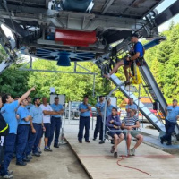 Hasičská jednotka krídla cvičila na Lysej