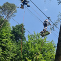 Hasičská jednotka krídla cvičila na Lysej