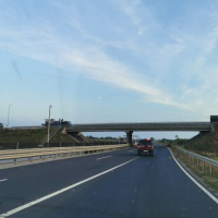 Konečne výjazd na diaľnicu