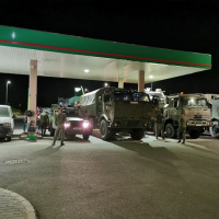 Tankovanie pri Budapešti