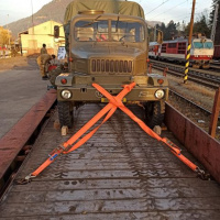 Výcvik profesionálnych vojakov v preprave po železnici