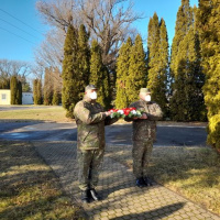 Spomienka pri pamätníku tragicky zosnulých kolegov