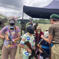 Deti z detského domova na medzinárodných leteckých dňoch