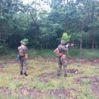 Pochod členitým terénom