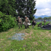 Bojový záchranár.