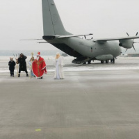 Mikuláš opäť zavítal na letisko