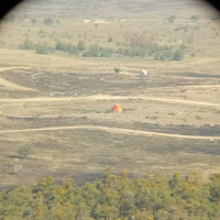 Bojové streľby vrtuľníkovej techniky na Záhorí