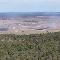 Bojové streľby vrtuľníkovej techniky na Záhorí