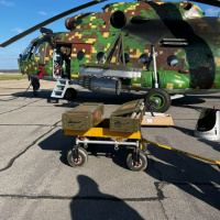 Bojové streľby vrtuľníkovej techniky na Záhorí