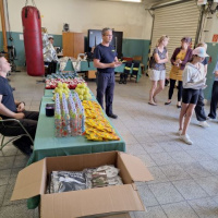 Deň s vojenskými hasičmi na letisku v Kuchyni