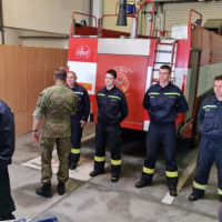 Vojenská rada veliteľa Vzdušný síl na letisku v Kuchyni