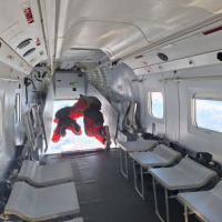 Príslušníci 46. krídla zabezpečovali taktické zoskoky s kyslíkom