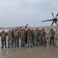 Vojenskí diplomati navštívili 46. krídlo Kuchyňa