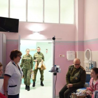 Mikulášska návšteva vojakov 