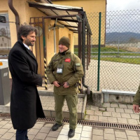 Štedrovečerná návšteva ministra obrany SR na leteckej základni v Kuchyni