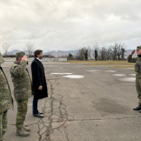 Štedrovečerná návšteva ministra obrany SR na leteckej základni v Kuchyni