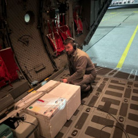 Vzdušné sily prepravovali vakcíny v rámci operácie KADAVER