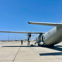 46. krídlo Kuchyňa pomáhalo pri evakuácii z Jordánska