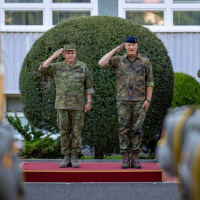 Zahraničná návšteva generála Gerhartza na Slovensku   