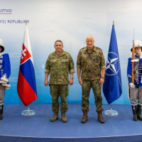 Zahraničná návšteva generála Gerhartza na Slovensku   