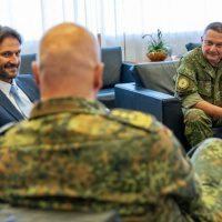 Zahraničná návšteva generála Gerhartza na Slovensku   