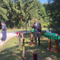 Posvätenie „Červeného kríža“ na Záhorí 