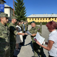 gratulácia k zapožičaniu vyšších voj. hodností