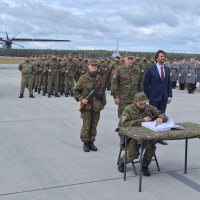 Slávnostná prísaha v 46. krídle Kuchyňa 