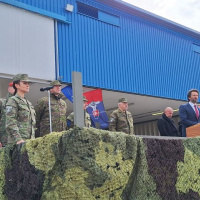 Slávnostná prísaha v 46. krídle Kuchyňa 